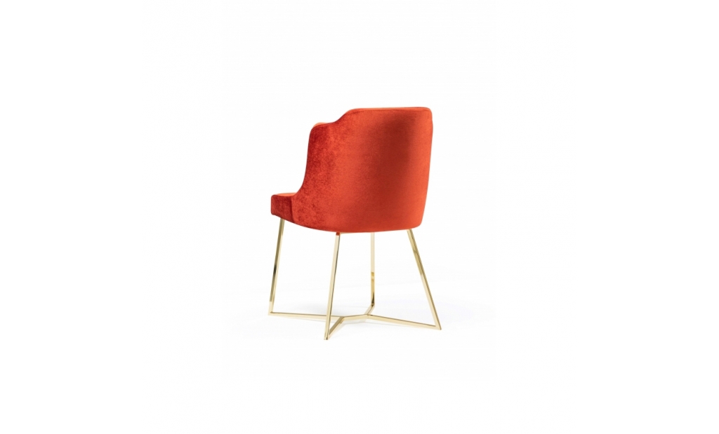 Rosso Metal Chair