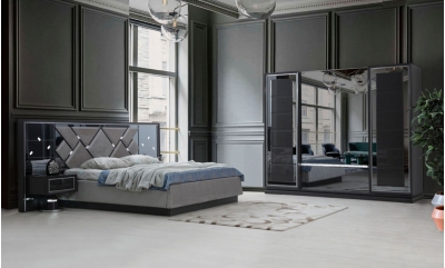 Anthracite Bedroom Furniture Set