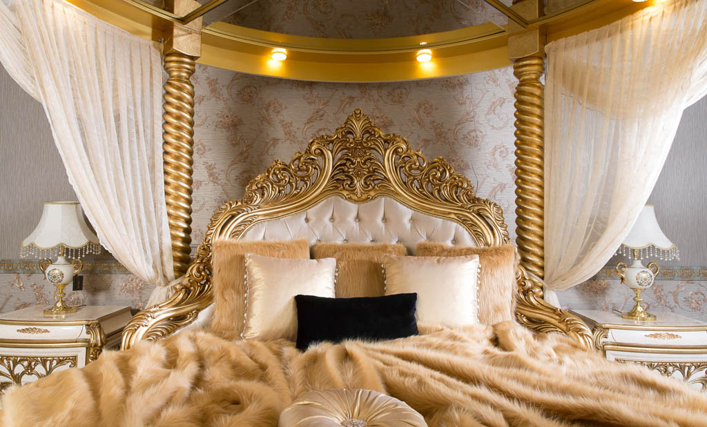 Classic Queen Bedroom set | Queen Bedroom set, | Turkish Classic Bedroom Sets