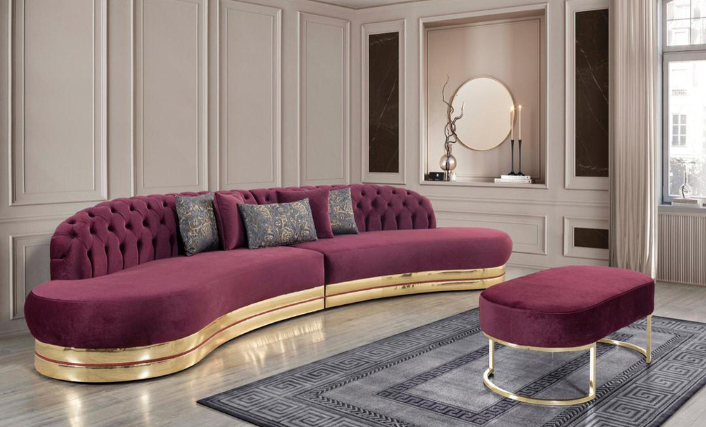 Contemporary Living Room Sofa Set