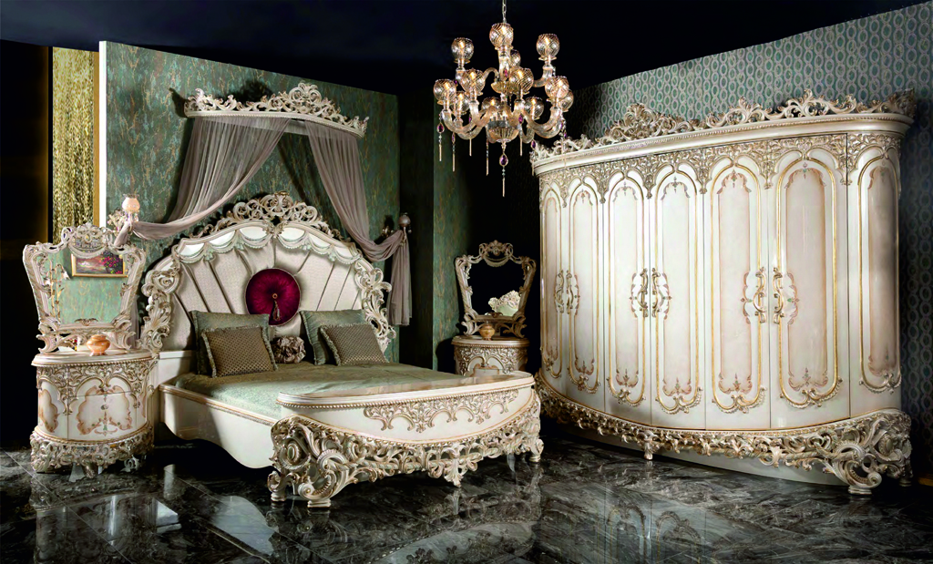 Princess Classic Bedroom Set, Turkish Classic Bedroom Sets