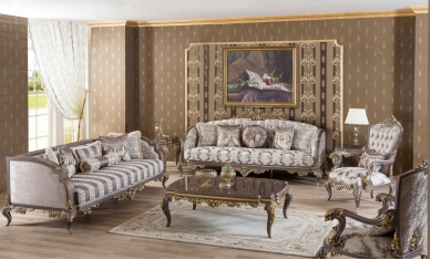 Kuğu Classic Living Room Set
