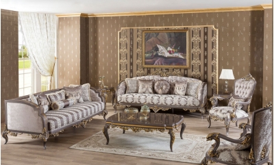 Kuğu Classic Living Room Set