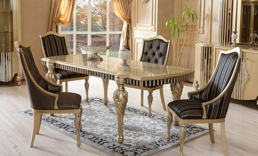 Zümrüt Dining Room set Traditional Turkish dining table, Turkish