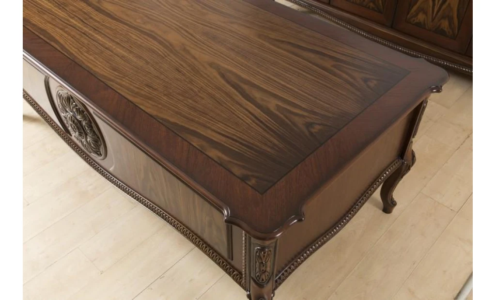 Oscar walnut classic office desk