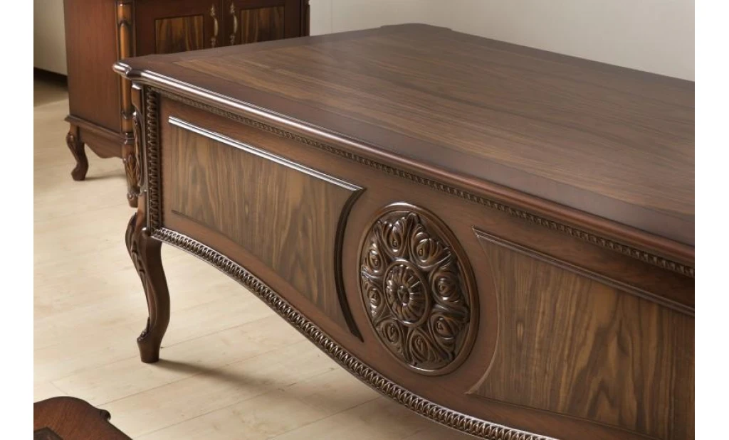 Oscar walnut classic office desk