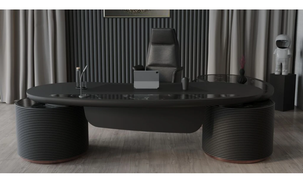 VIP Wooden Office Set – Custom Executive Desk & Luxury Office Furniture ...