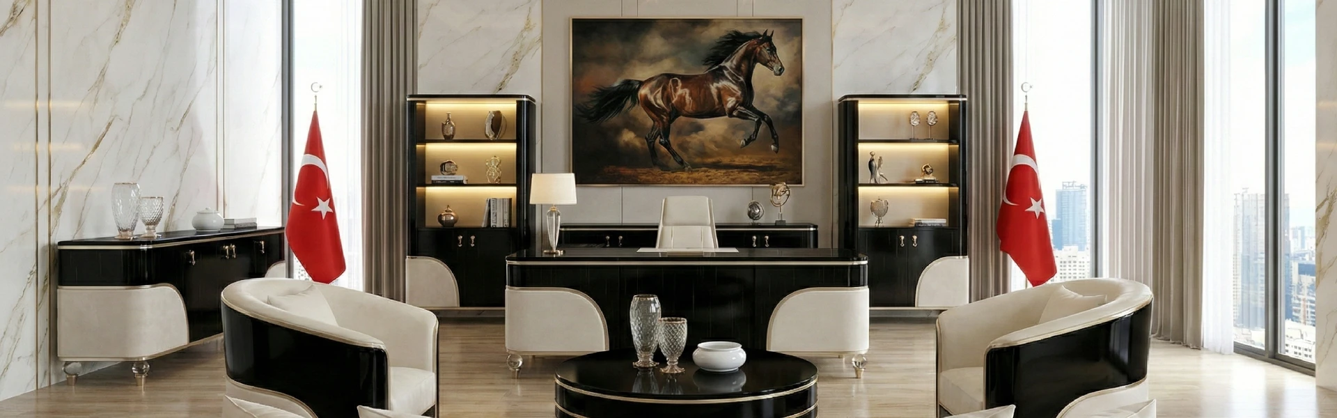 High Quality Luxury Office Furniture Set Manufacturer