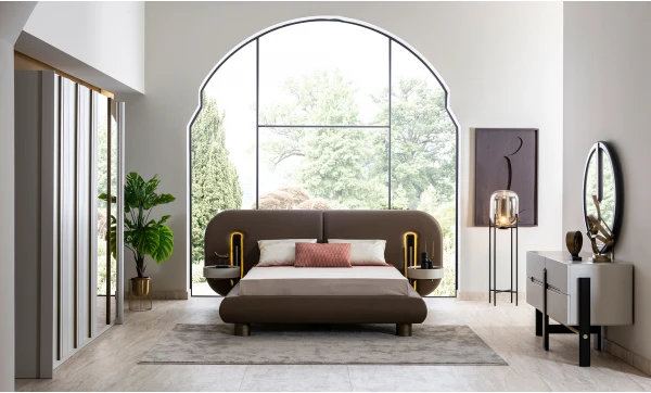 Bergamut contemporary bedroom set