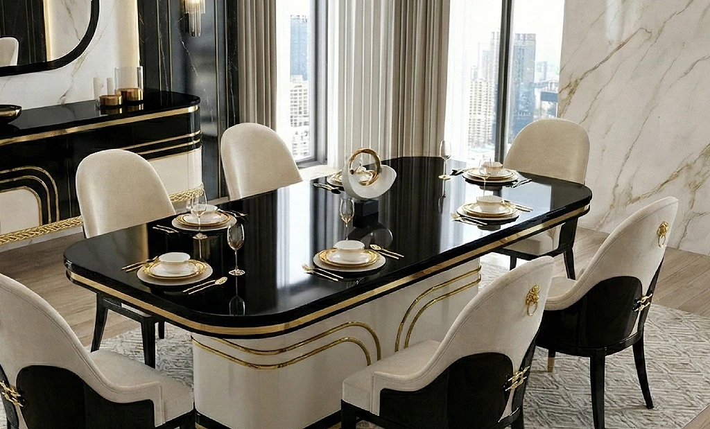 Elra Luxury Dining Room Set