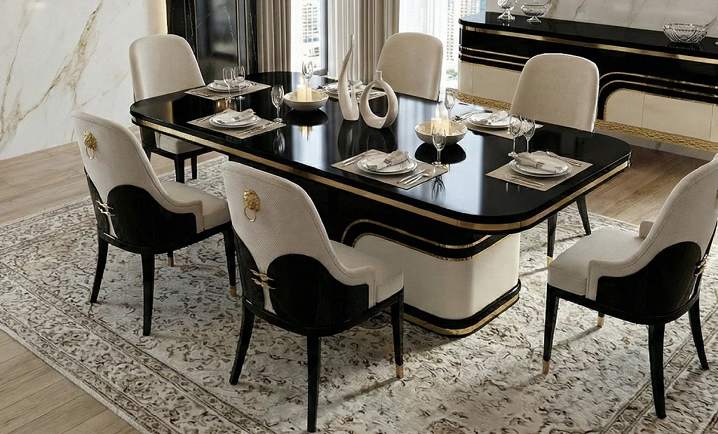 Elra Luxury Dining Room Set