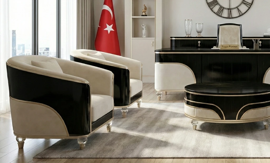 Elra Luxury Office Furniture Set 2026