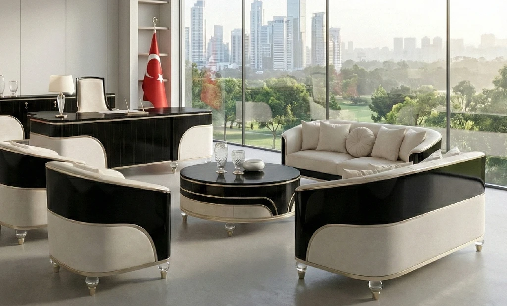 Elra Luxury Office Furniture Set 2026