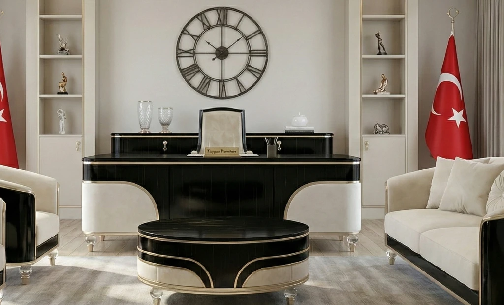 Elra Luxury Office Furniture Set 2026