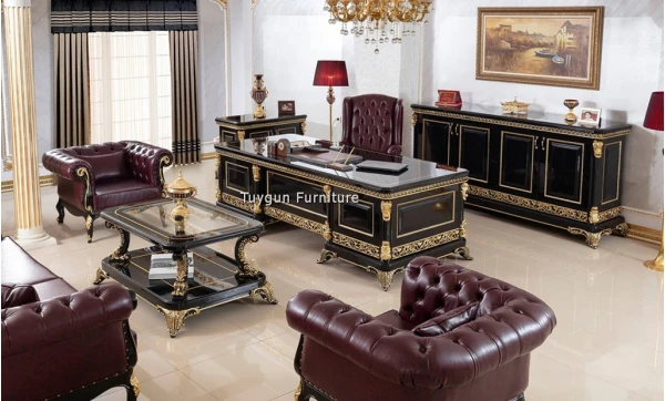Yakut Classic High End Turkish Office Furniture Set