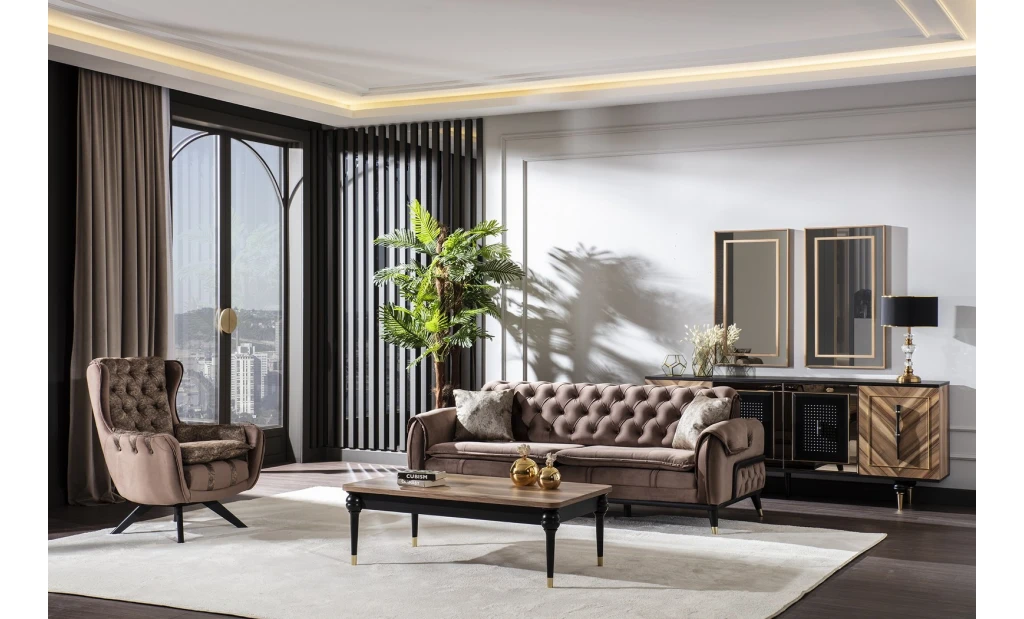 Class Living Room Sofa Set