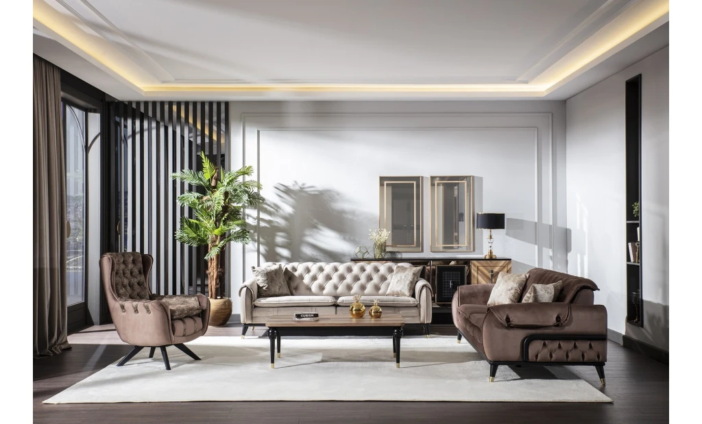 Class Living Room Sofa Set