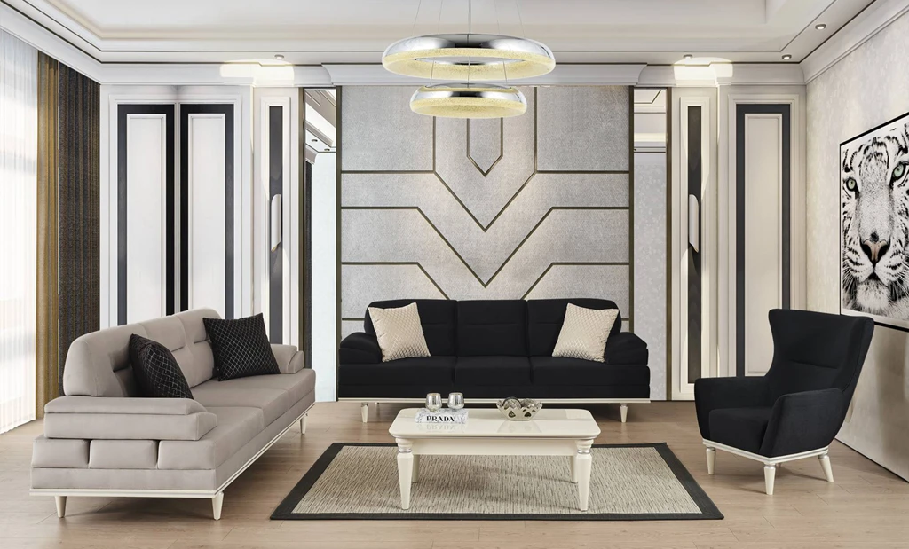 Luxury Living Room Sofa Set