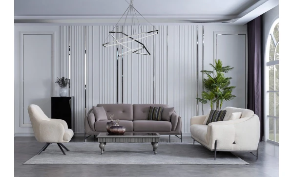 Mabel Inox Sofa Set