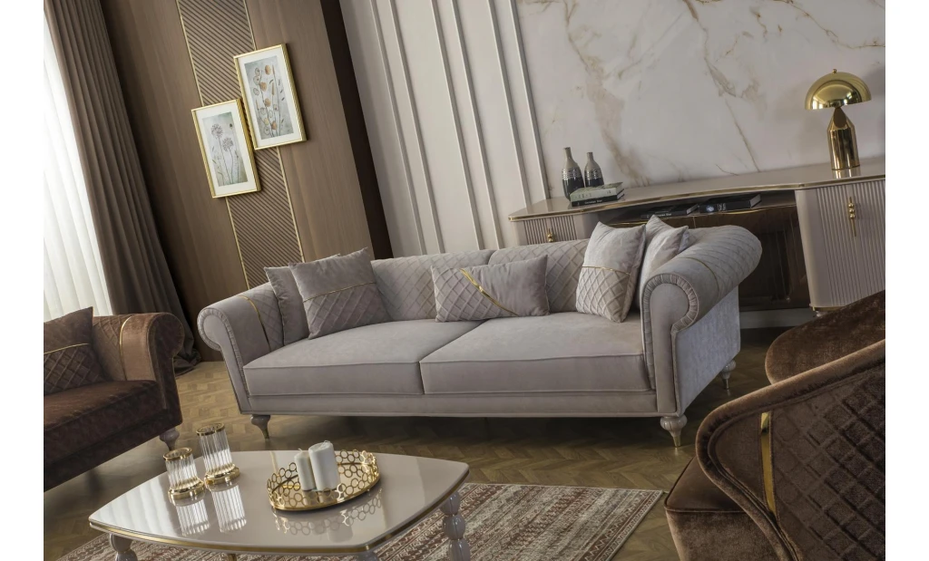 Puma Modern Living Room Sofa Set