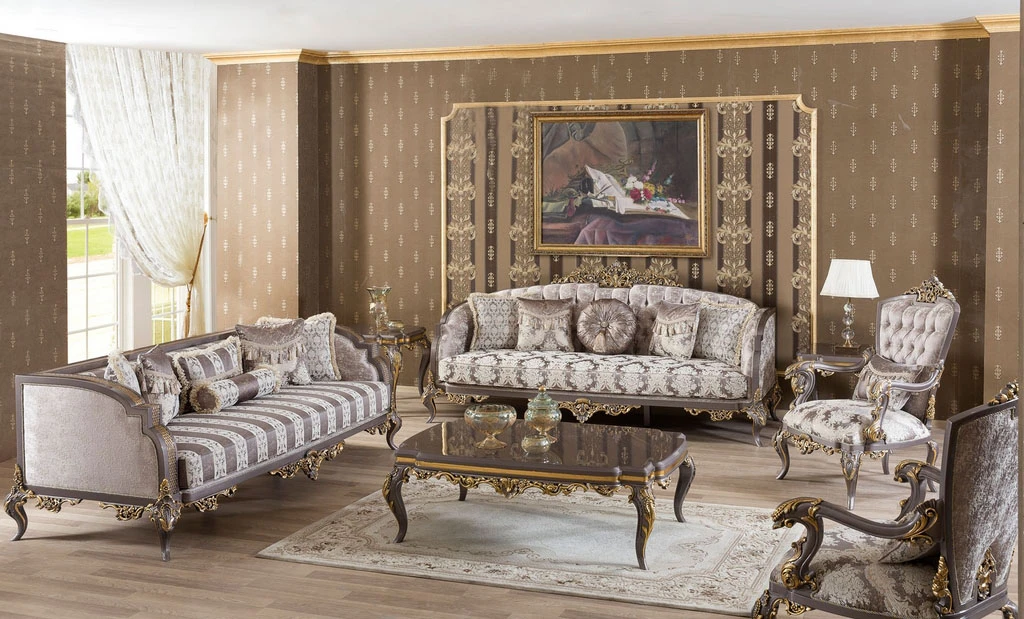 Kuğu Classic Living Room Set