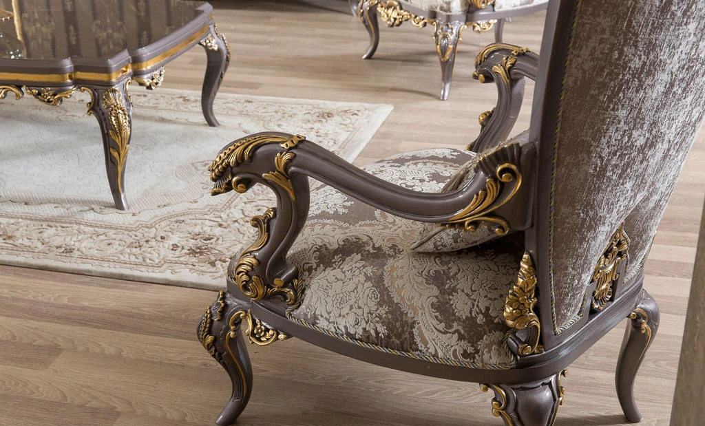 Kuğu Classic Living Room Set