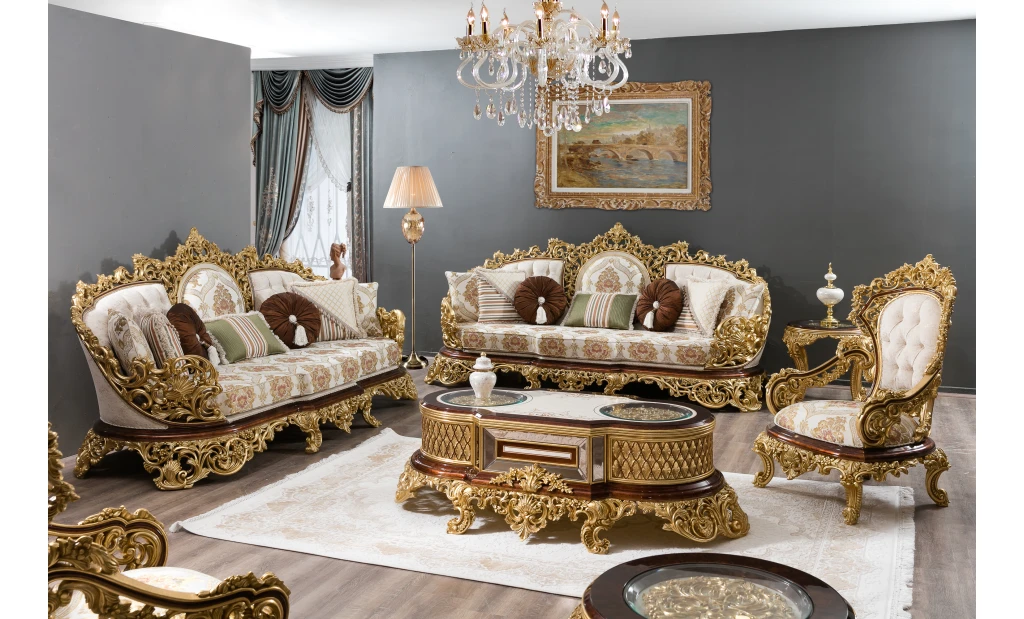 Classic Turkish Sofa Set Royal