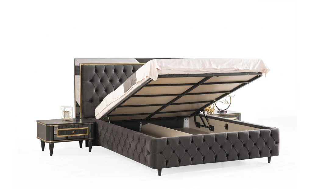 Luxury Black Bedroom Set
