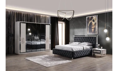 Luxury White Bedroom Set