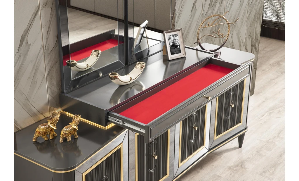Luxury Black Dining Room Set