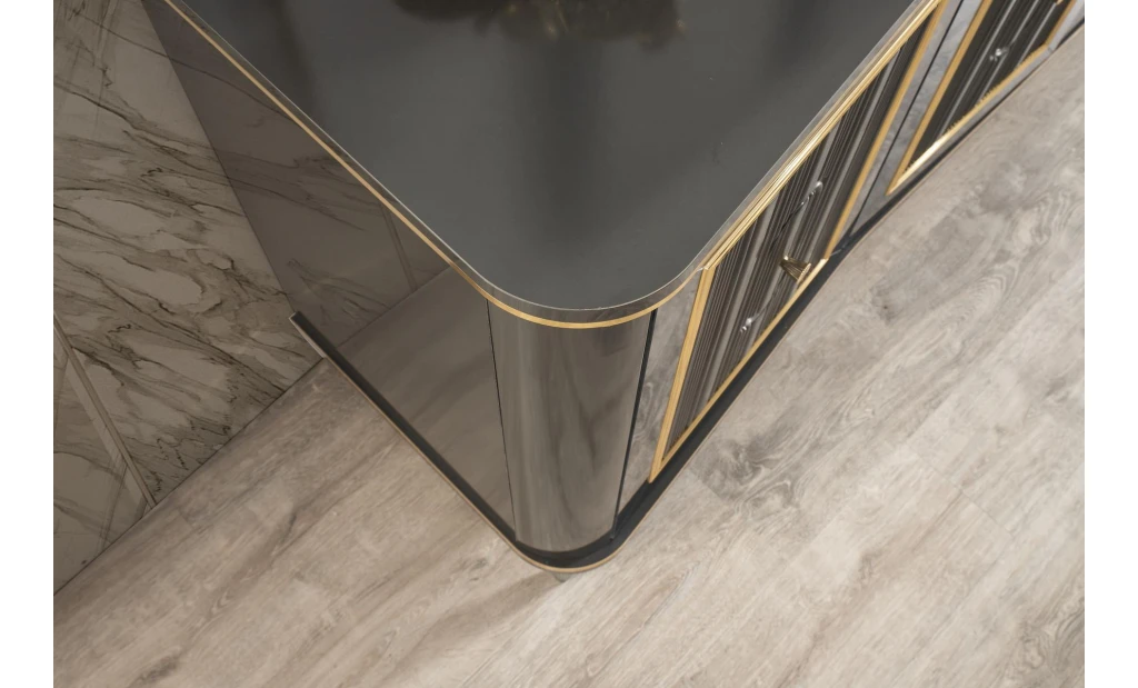 Luxury Black Dining Room Set