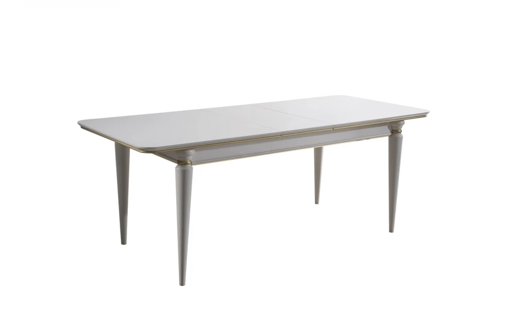 Luxury White Dining Room Set