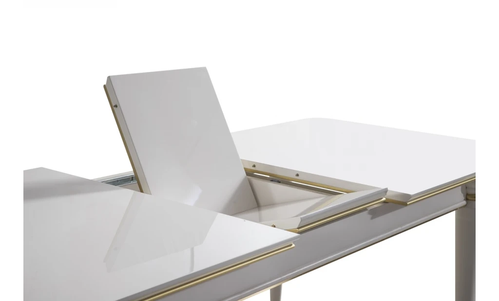 Luxury White Dining Room Set