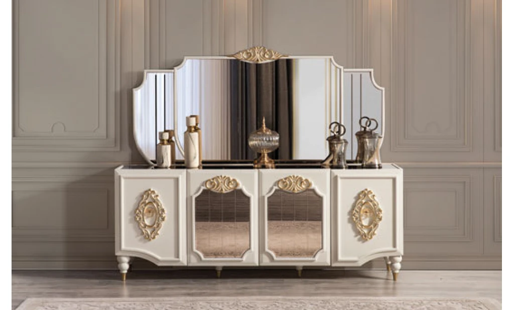 Ottoman White Dining Room Set