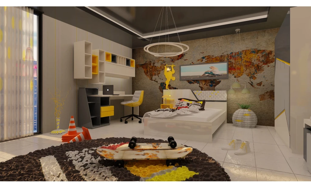 Açı Modern Young Room Set