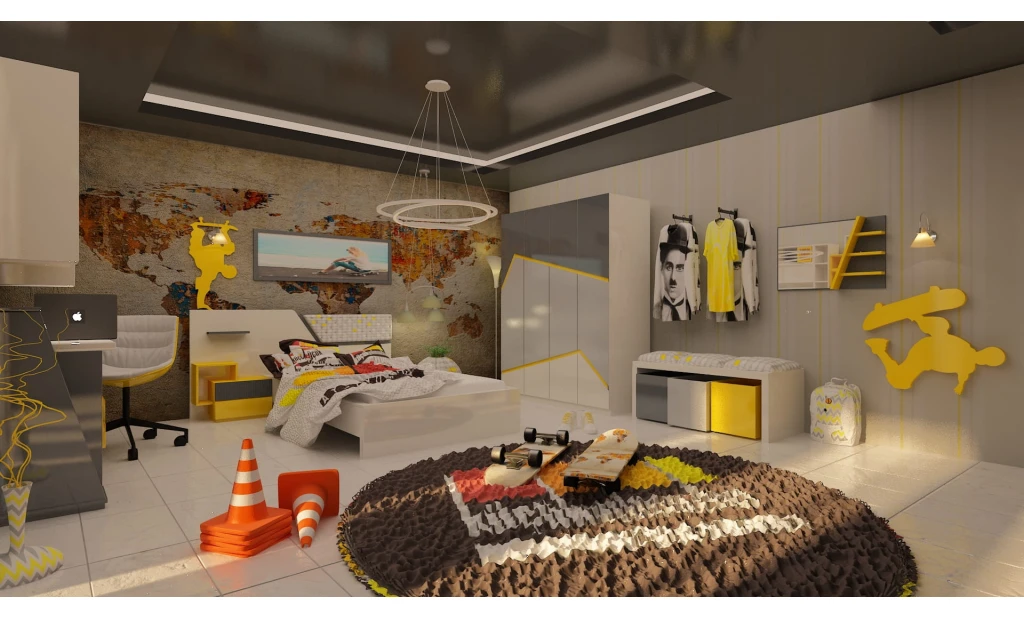 Açı Modern Young Room Set