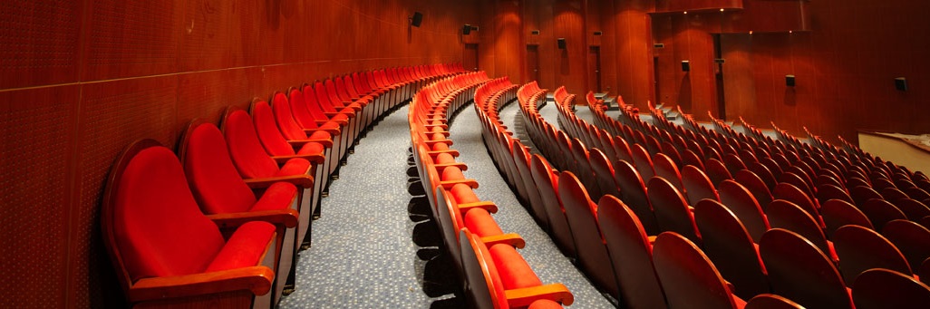 What is the name of the seating in a theater